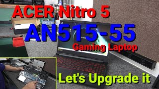 ACER NITRO 5 AN515 SAMSUNG NVMe SSD & Memory Upgrade