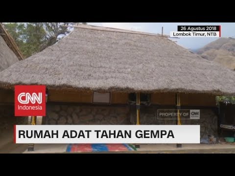  Rumah  Adat  di Lombok  Ini Tahan  Gempa  YouTube