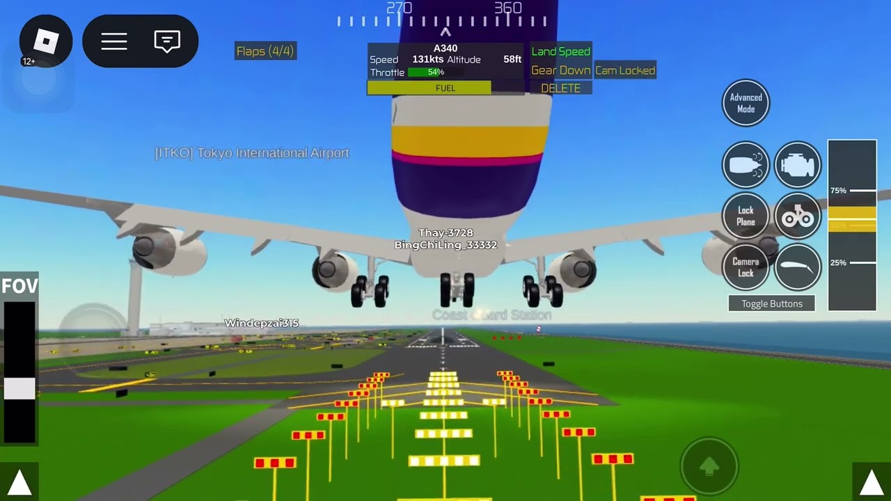 A normal flight from Perth to Tokyo