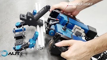 AccuTrak - Weld Inspection, Corrosion Mapping, Steerable and Modular NDT Scanner - NO AUDIO
