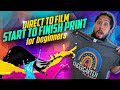 Start to finish Direct to film transfer printing for beginners