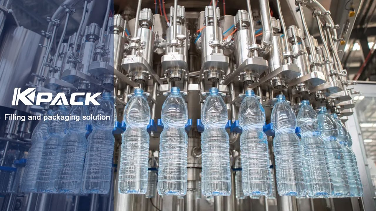 Complete Water Bottle Production Line / Water Filling Machine / Mineral Water Plant Project