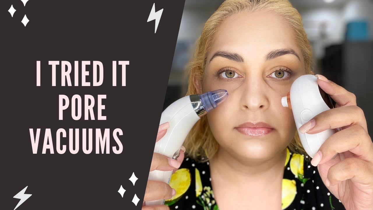 Trying crazy things I found online. Pore Vacuums. Scam? Does it work? 