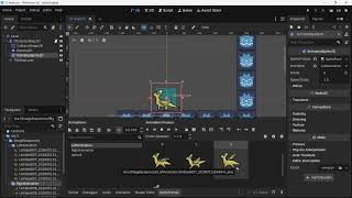 How to animate sprites using image sequences in Godot