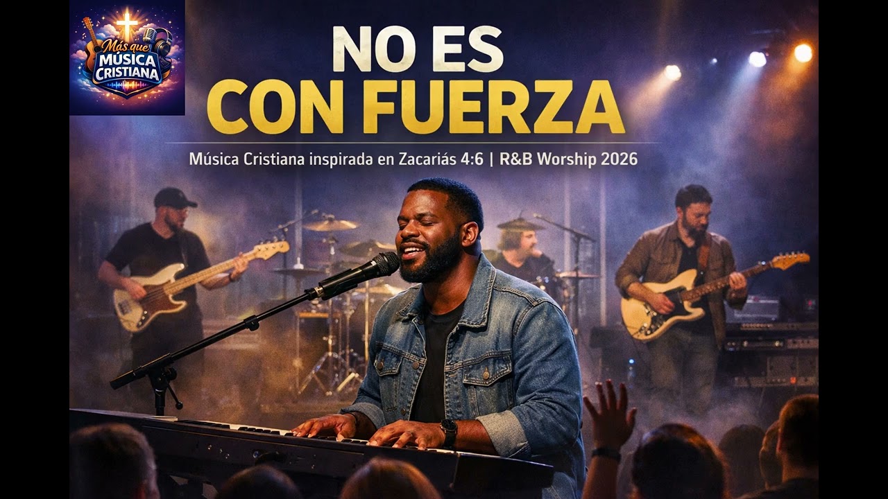 NO ES CON FUERZA 🙏🏽🔥 | R&B Worship 2026 | Música Cristiana para Orar y Adorar 🎹