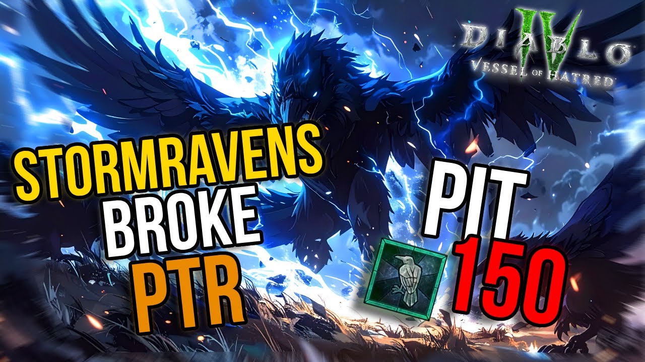 Diablo 4 DRUID BUG BREAKS PTR S10 STORMRAVENS