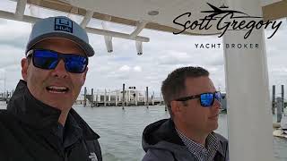 2025 23 Regulator Sea Trial! Twin Yamaha 150s 20 plus mph winds #scottgetsitsold