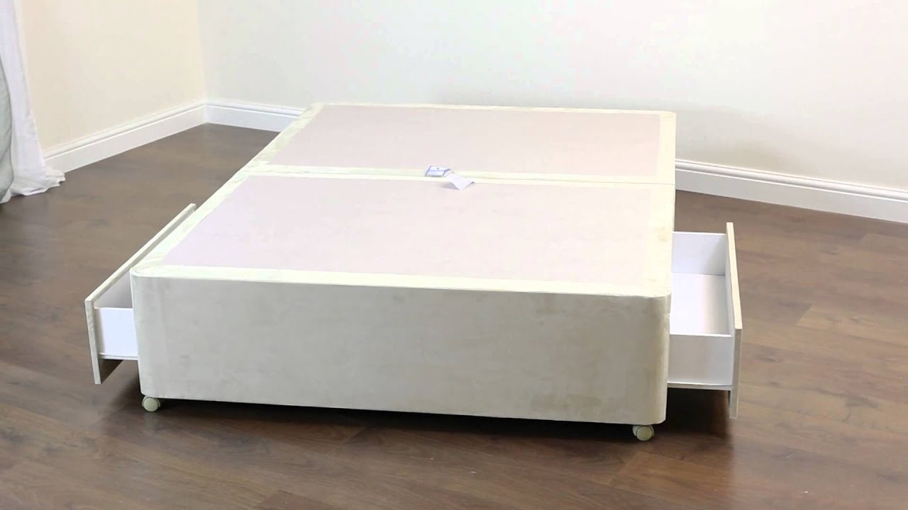 Amber Divan Base 2 Drawers