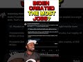 💥EXPOSED! Joe Biden LIES About Job Creation! #shorts