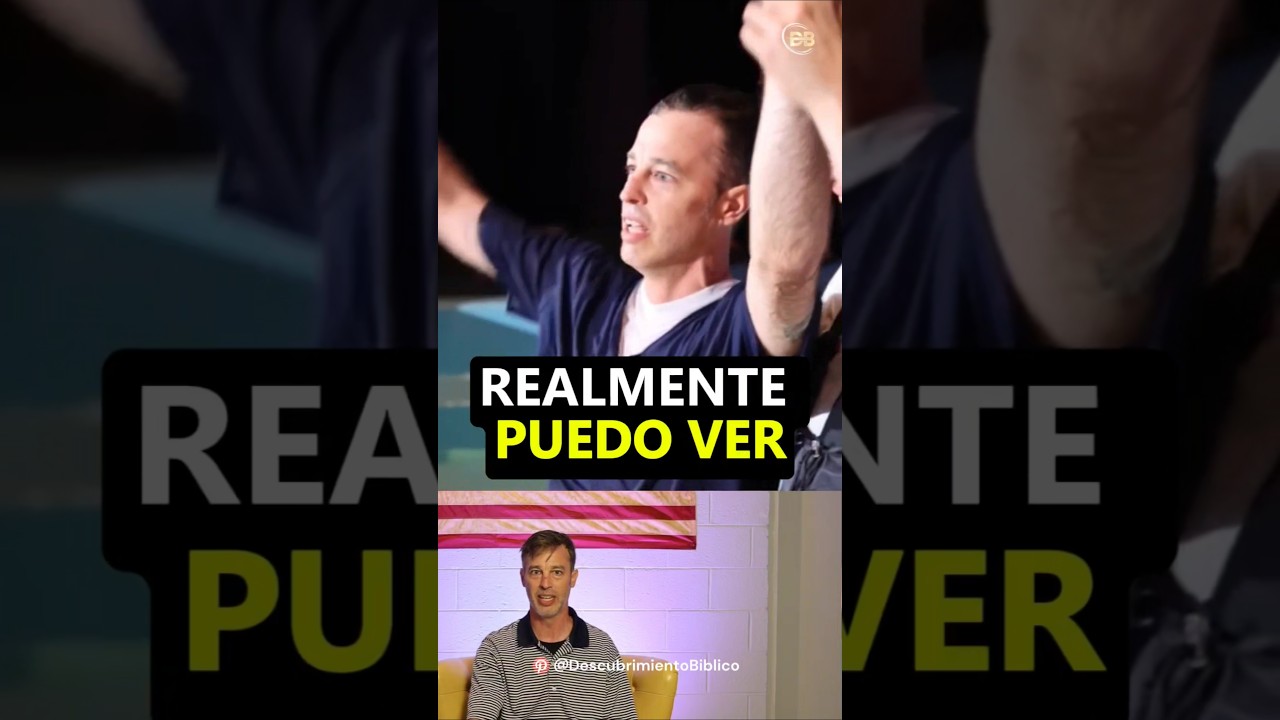 Dios le devuelve la vista tras ser bautizado: Impactante milagro en vivo