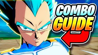 Teaching You the COOLEST Blue Vegeta Combo | Dragonball FighterZ Ranked Matches