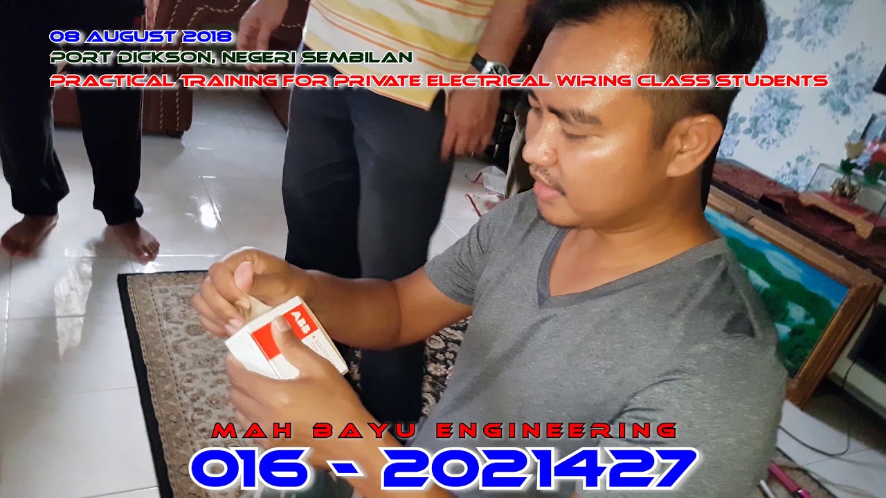 PROFESSIONAL & PRIVATE ELECTRICAL WIRING CLASS - Practical Training On ...