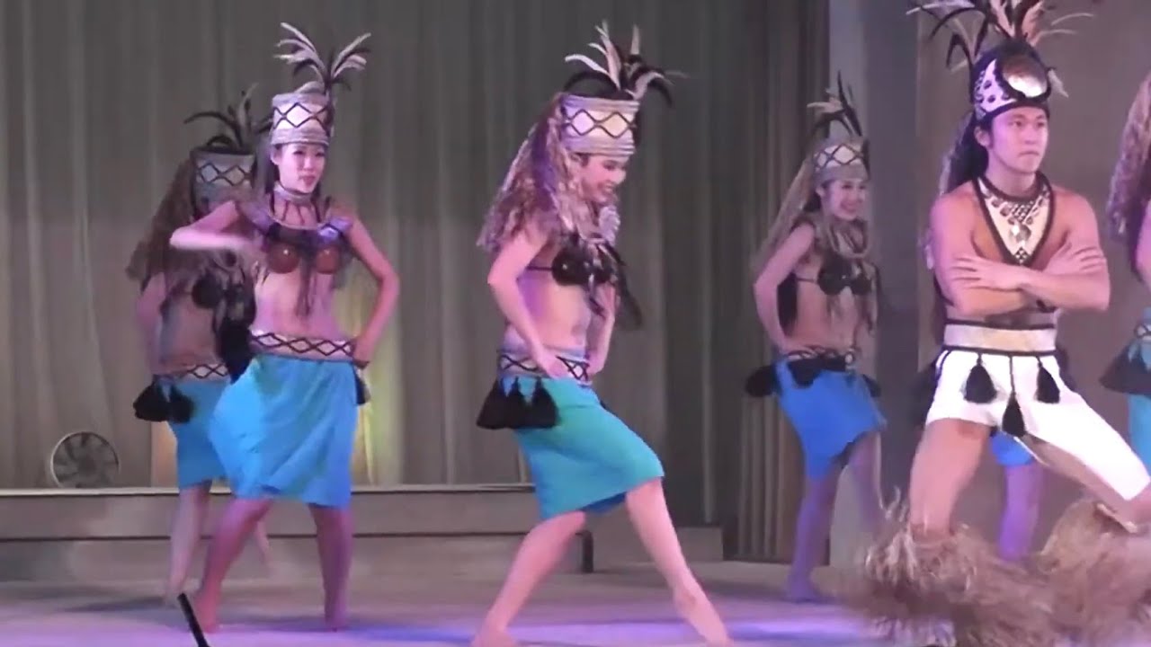 '20 タヒチアンダンス Tahitian Dance オテア雷鳴 Ote'a フラガール スパリゾートハワイアンズダンシングチーム Hula Girls