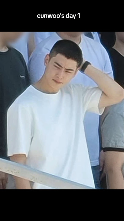 cha eunwoo's day 1 military  #chaeunwoo #차은우 #eunwoo cr logo
