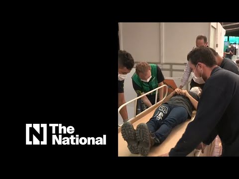 Covid-19: Hospital bed that transforms into a coffin