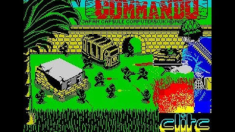 Commando Review for the Sinclair ZX Spectrum by John Gage