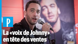 Jean-Baptiste Guégan, «le sosie vocal de Johnny», en tête des ventes d’albums