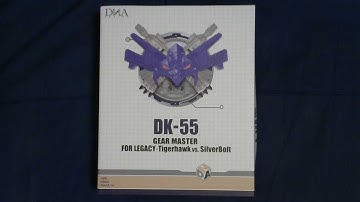 DNA Design DK-55 upgrade kit for Transformers Legacy Tigerhawk and BW Silverbolt review