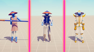 EVOLUTION OF MORTAL KOMBAT RAIDEN - Totally Accurate Battle Simulator TABS