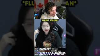 Warn Meets A Korean Overwatch Streamer