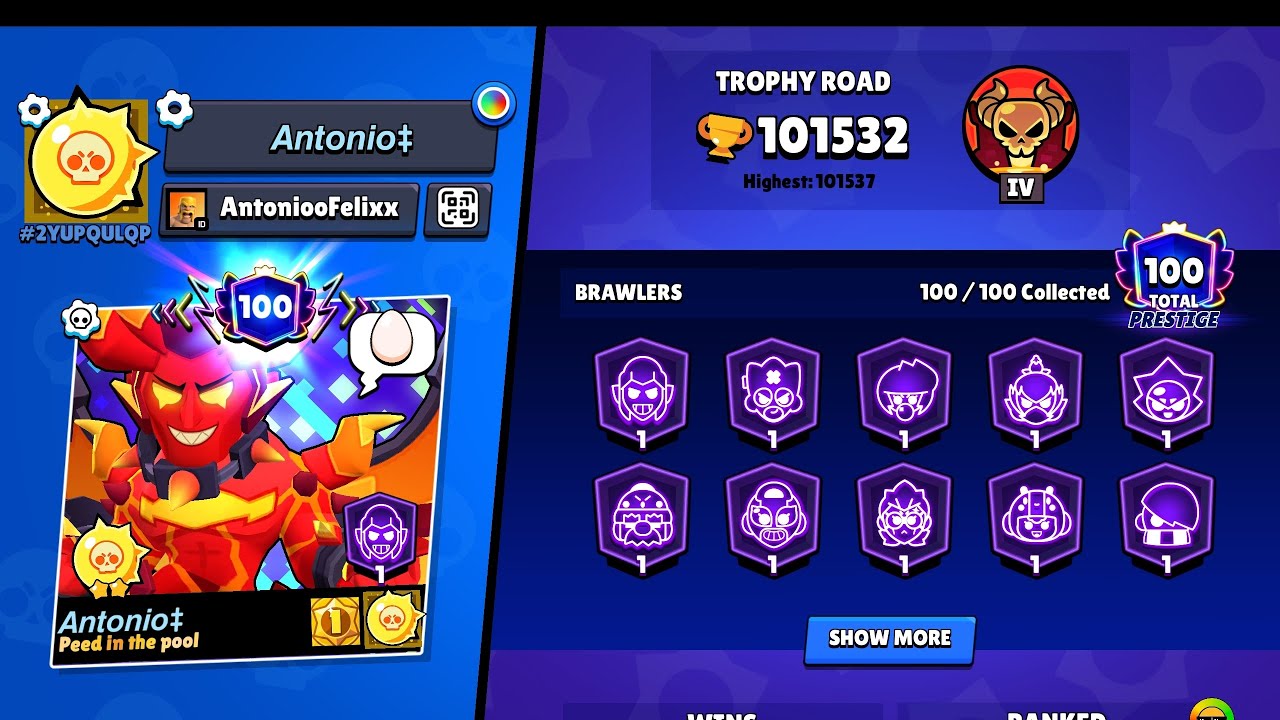 My Brawl Stars account on 4th March 2026 (04.03.2026)