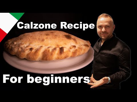 Video: Uzavřená Pizza Calzone