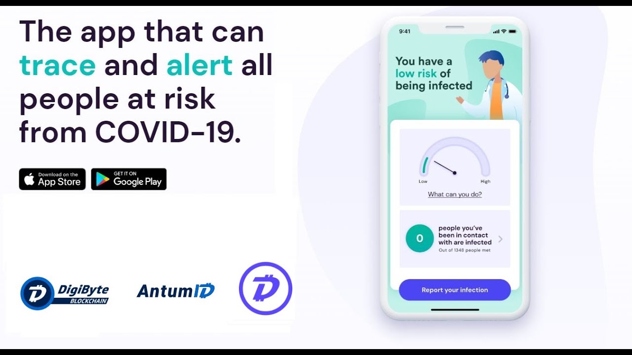 DigiByte - Covid-19 App - We Are DigiByte!