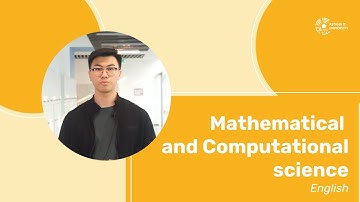Mathematical and Computational science || eng