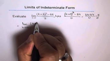 Limit of Rational Function with Difference of Cubes