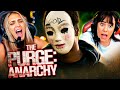 THE PURGE: ANARCHY MOVIE REACTION!! FIRST TIME WATCHING! Full Movie Review | The Purge 2 2014