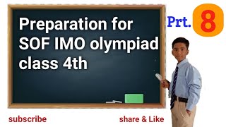 PREPARATION FOR SOF IMO MATHEMATICS OLYMPIAD CLASS 4th 2018-19