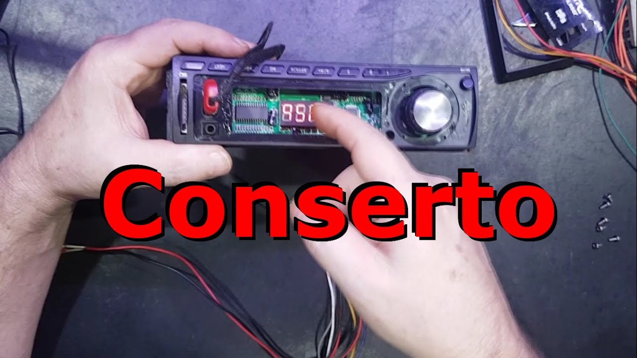 Conserto Aparelho de Som Automotivo - YouTube