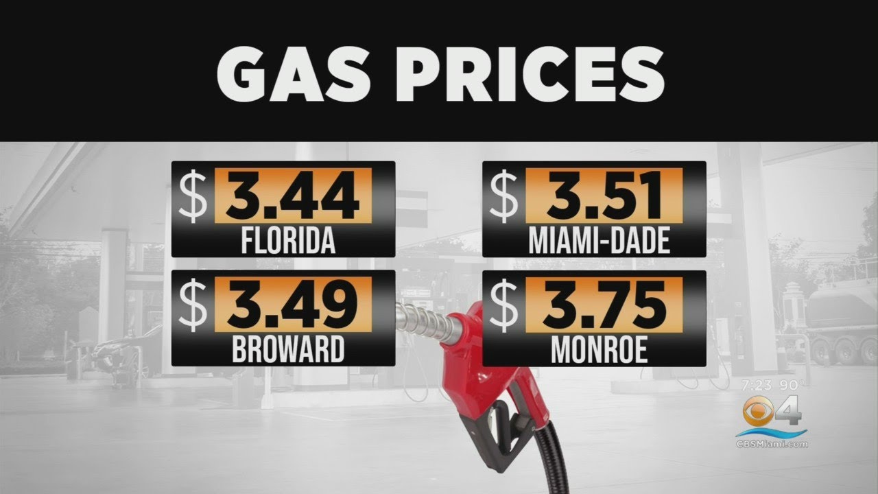 Florida gas prices sink to seven month low - YouTube