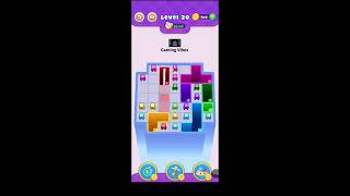 Drop And Pop Puzzle Level 20 Walkthrough Solution