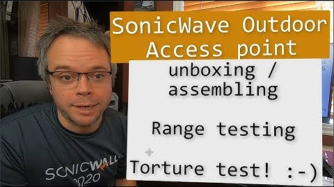 SonicWave 432o overview, unboxing and torture test