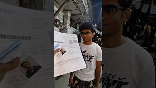 Exams me admit card bhi le jana hota hai kyaa 🤡🤣 #minivlog #yiutubeshort #exam #cuet #vlogaftercolle