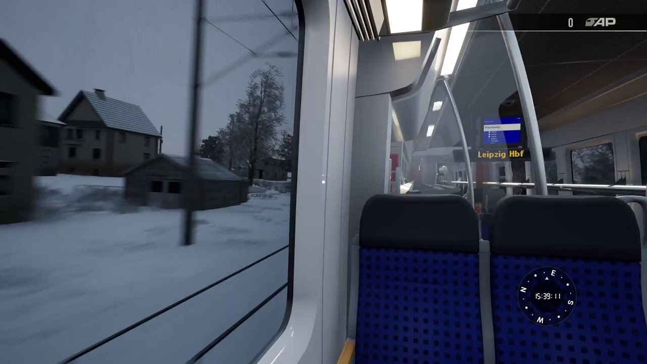 Train sim World 6 - Ps5 Winterwetter zum einschlafen!!!!