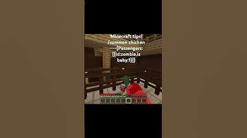 summon Chicken Jockey 🤯😱#minecraft #trending #shorts #gaming #chickenjockey