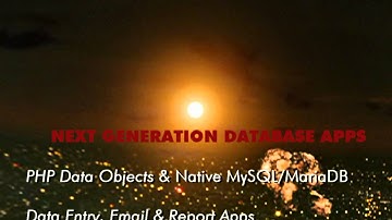 PDO Form & Native MySQL/MariaDB Forms with WizzyWeb 6