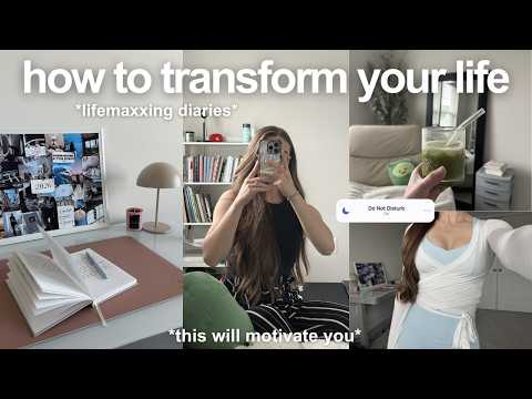 life-maxxing diaries ⭐️ LOCKING IN this summer instead of wasting it online (habits + routines)