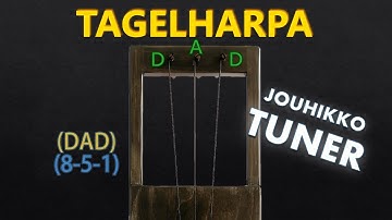 Tagelharpa (Jouhikko) Tuner - DAD Tuning (Bowed) (A=440)