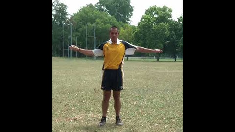 Touch Referee signal : Half Time