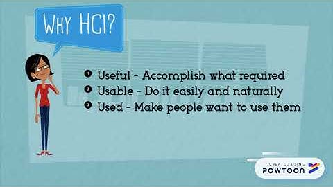 Animation- What is Human Computer Interaction?
