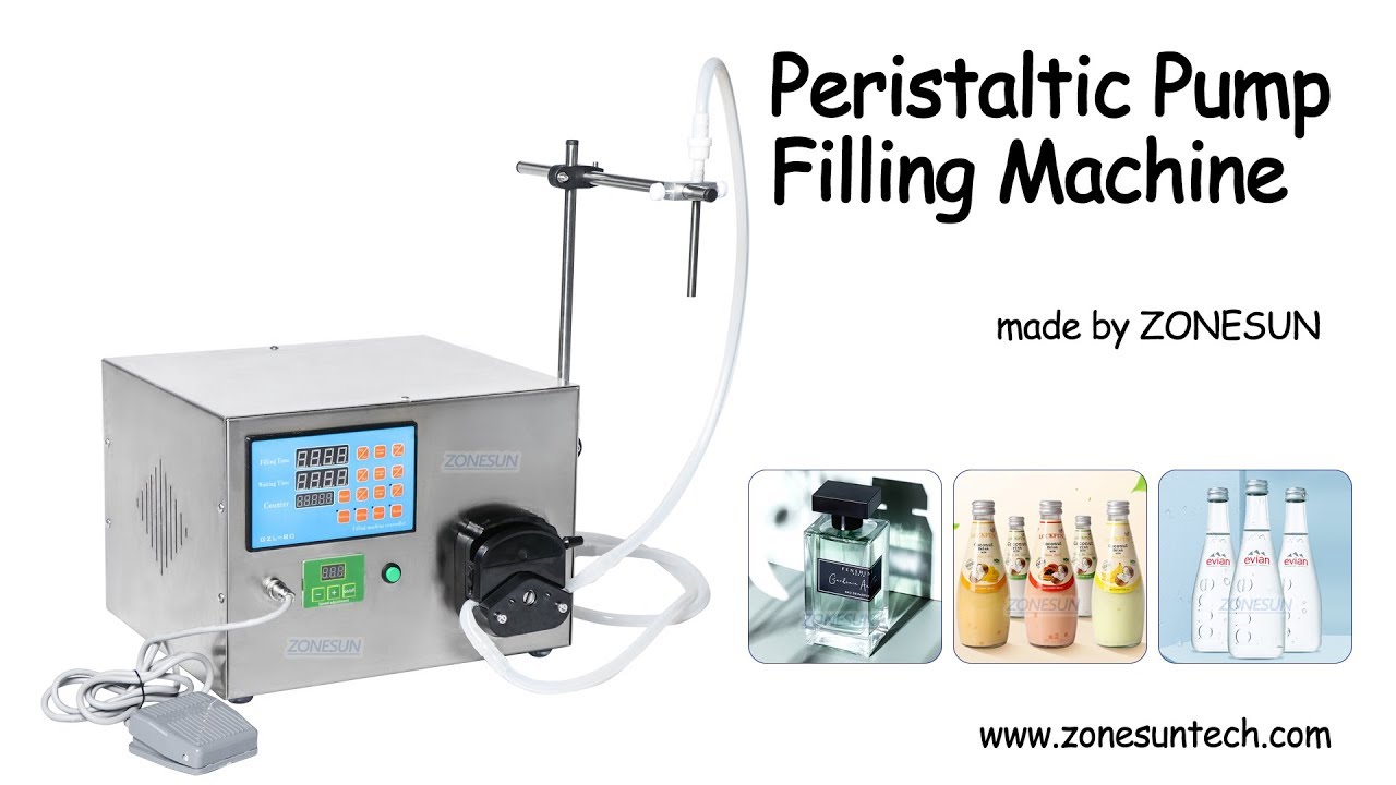 How to use the Digital Control Peristaltic Pump Liquid Filling Machine