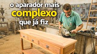 O APARADOR MAIS BONITO QUE JÁ FIZ
