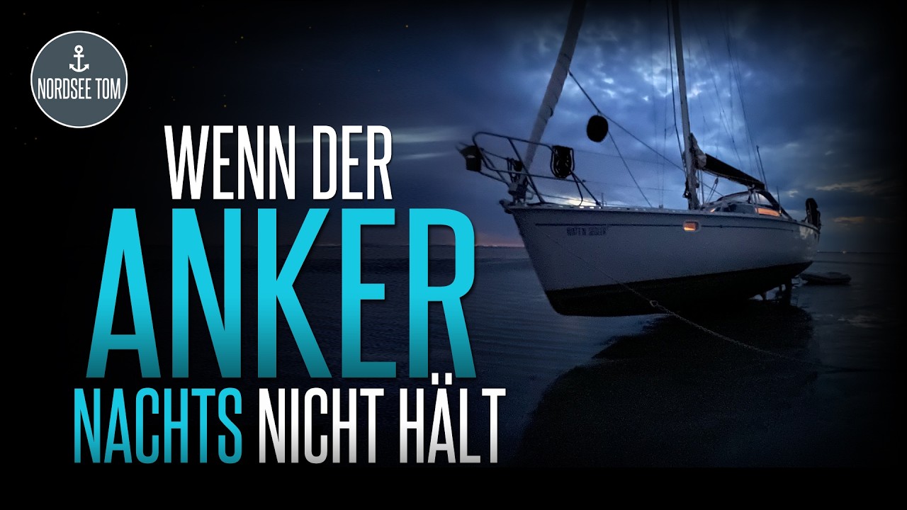 ⁣Nachts im Wattenmeer - wenn der Anker nicht hält!
