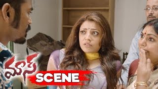 Kajal Argues With Dhanush Over Paying Maari Tax  Love At First Sight  Maari Movie Scenes