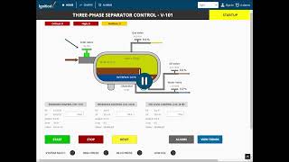 Three Phase Separator Control System