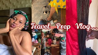 Pack And Prep With Me For A Road Trip+Gifting My Mom🥰+Getting Braids Done+Saying Goodbyes😫. “PT1”