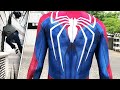 SPIDERMAN PS4 IN REAL LIFE - COSPLAY COSTUME